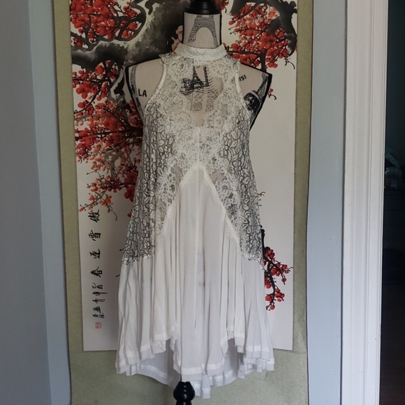 Free People Dresses & Skirts - Lace Free People Slip Dress